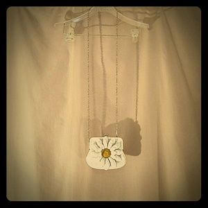 Brighton vintage coin purse w/chain shoulder strap